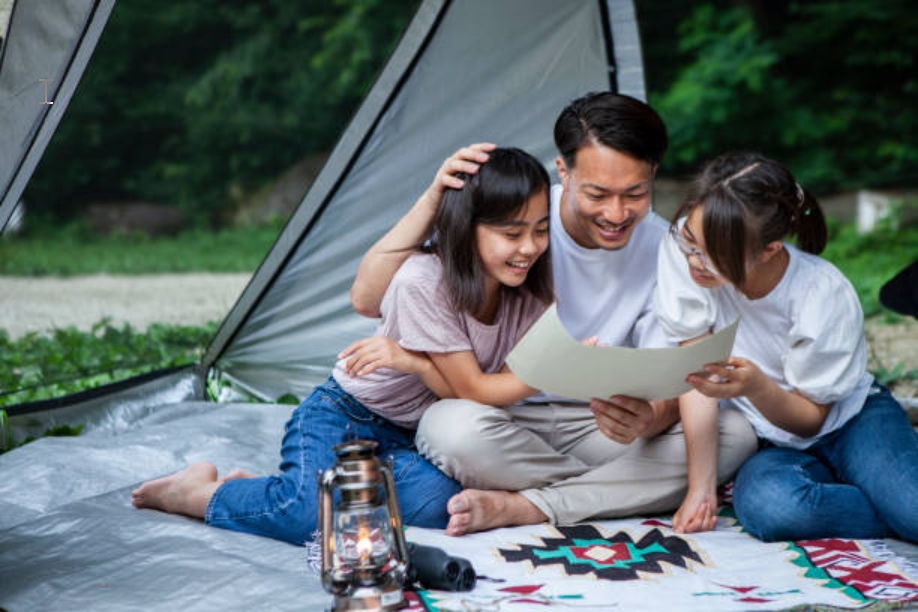 Family having fun with their ADHD child