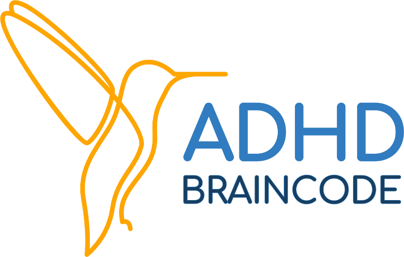 logo adhd braincode bird